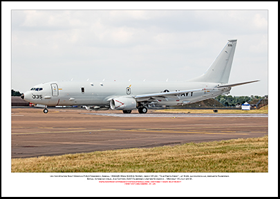 USN-169335 - United States Navy Boeing P-8A Poseidon  (Msn 63183/6492)- 01