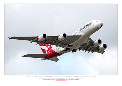 VH-OQB - Qantas Airbus A380-842  (Msn 015) - 02
