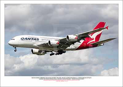 VH-OQF - Qantas Airbus A380-842  (Msn 029) - 02