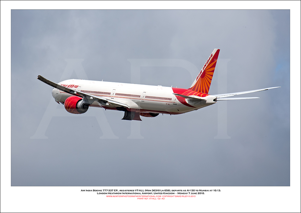 VT-ALL - Air India Boeing 777-337 ER  (Msn 36310 Ln 656) - 02