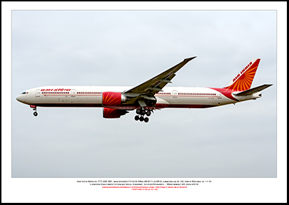 VT-ALS - Air India Boeing 777-337 ER (Msn 36317 Ln 864) - 01