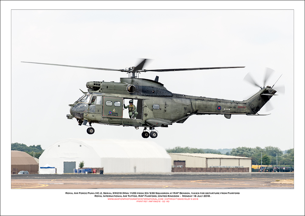 XW216 - Royal Air Puma HC.2 (Msn 1129) - 02