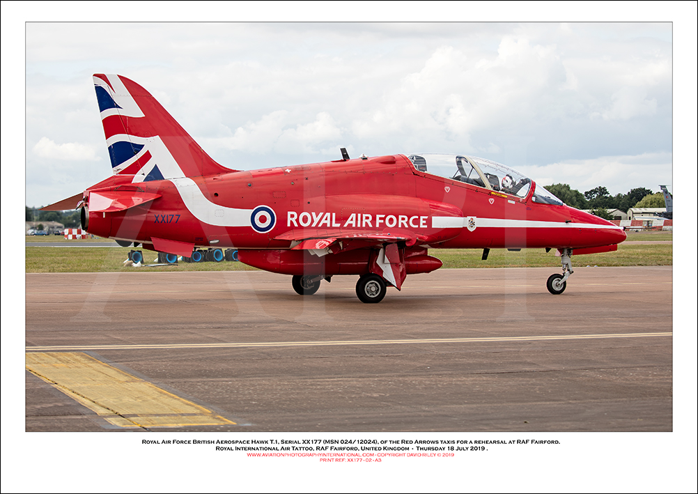 XX177 - Royal Air Force British Aerospace Hawk T.1 (Msn 024/312024) - 02