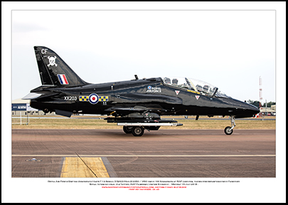 XX203 - Royal Air Force British Aerospace Hawk T.1A (Msn 312050 / 050) - 02