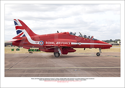 XX322 - Royal Air Force British Aerospace Hawk T.1 (Msn 165/312147) - 01
