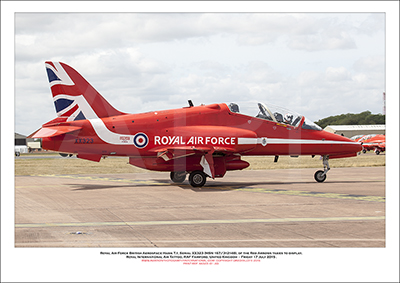 XX323 - Royal Air Force British Aerospace Hawk T.1 (Msn 167/312148) - 01