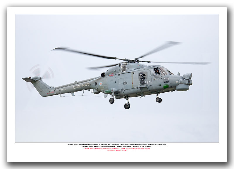 XZ723 - Royal Navy Westland Lynx HAS.3  (Msn 185) - 01