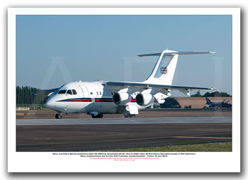 ZE701 - Royal Air Force British Aerospace BAe146-100-CC2  (Msn E-1029) - 01