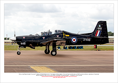 ZF448 - Royal Air Force Short Tucano T.1 (Msn S141/T112) - 03