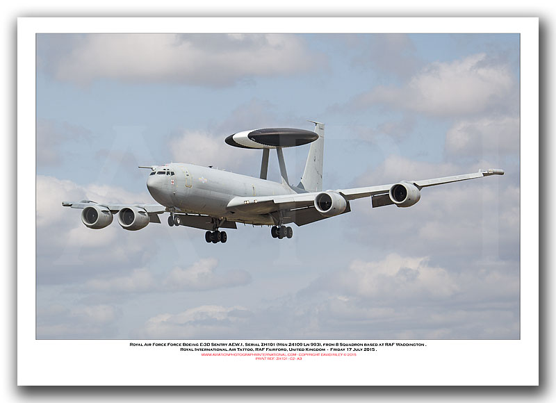 ZH101 - Royal Air Force Boeing E-3D Sentry AEW.1  (Msn24109 Ln 993) - 01
