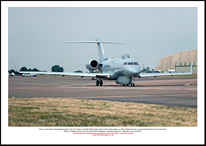 ZJ692 - Royal Air Force Bombardier Sentinel R1 (Msn 9131) - 01