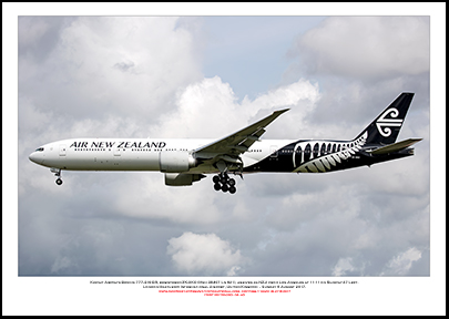 ZK-OKO - Air New Zealand Boeing 777-319 ER (Msn 38407 Ln 921) - 04