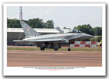 ZK306 - Royal Air Force Eurofighter Typhoon FGR.4,  (Msn 218/BS057) - 01