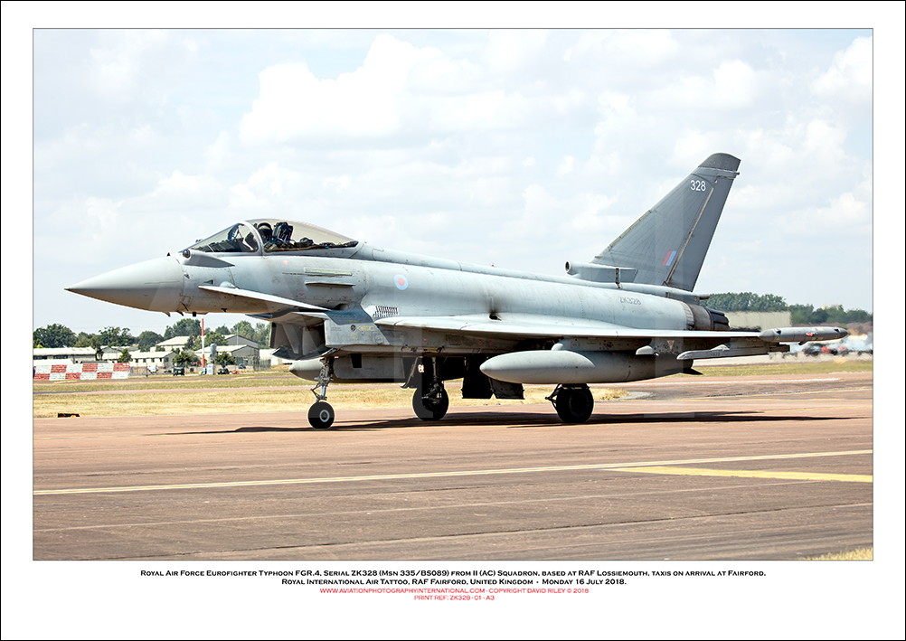 ZK328 - Royal Air Force Eurofighter Typhoon FGR.4,  (Msn 335/BS089)- 01