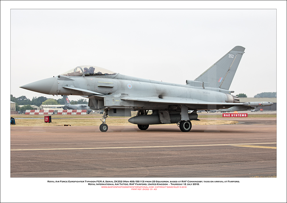 ZK352 - Royal Air Force Eurofighter Typhoon FGR.4 (Msn 408/BS113) - 02