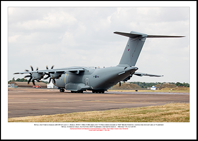 ZM411 - Royal Air Force Airbus A400M Atlas C.1  (Msn 039) - 02