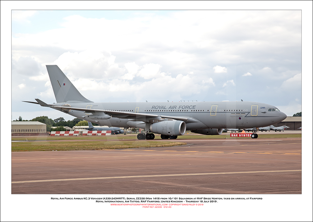 ZZ338 - Royal Air Force Airbus KC.3 Voyager (A330-243MRTT)  (Msn 1419) - 02