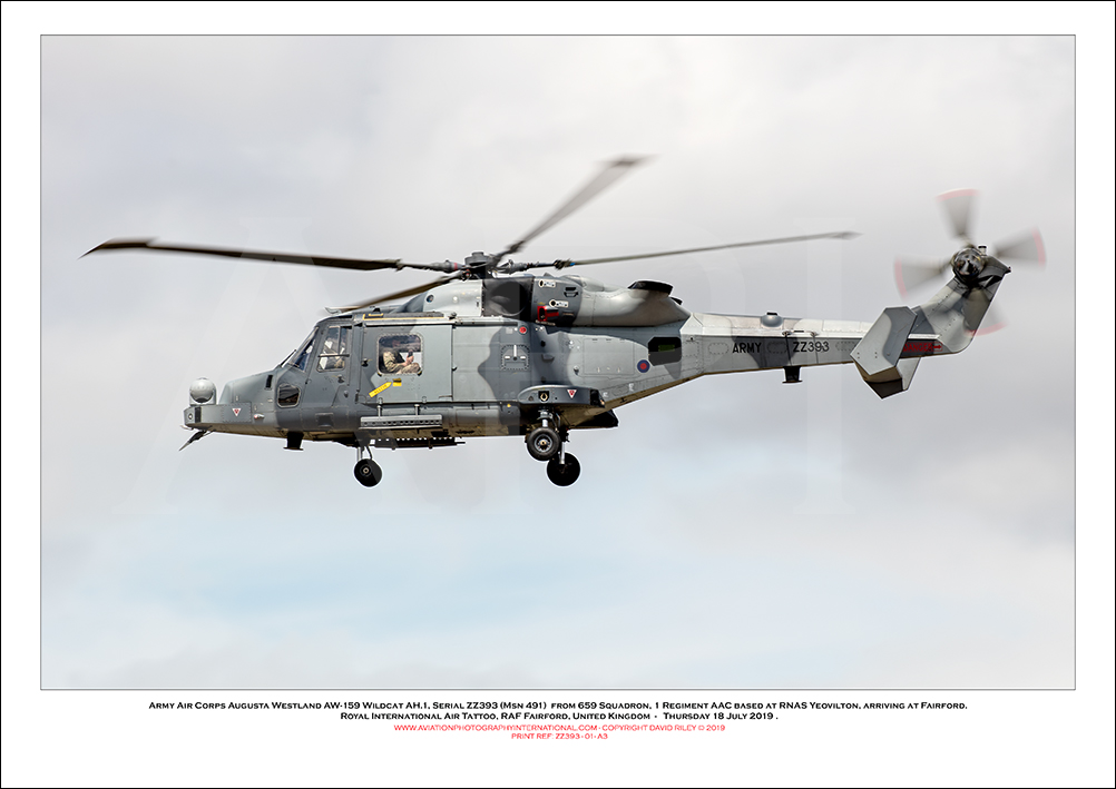 ZZ393 - Army Air Corps Augusta Westland AW-159 Wildcat AH.1  (Msn491) - 01